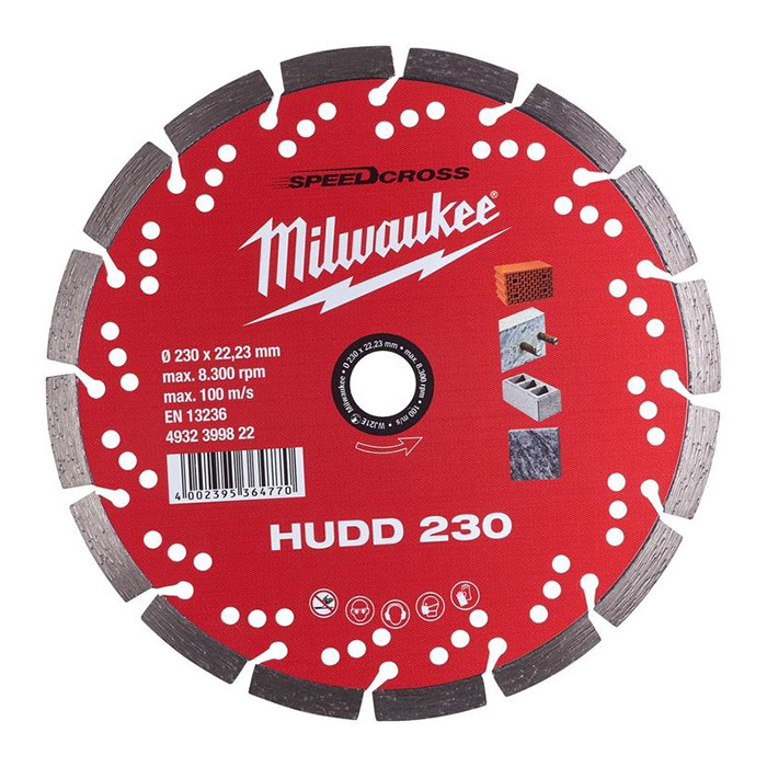 Milwaukee Speedcross dijamantski rezni disk HUDD 230 4932399822 Milwaukee Speedcross dijamantski rezni disk HUDD 230 4932399822