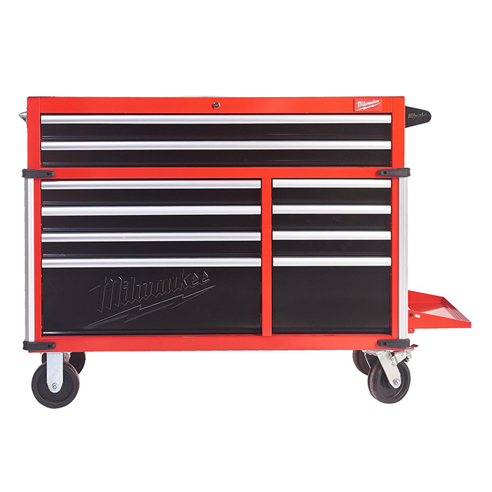 Milwaukee kolica za alat sa 10 fioka SRC46-1 4932478852 Milwaukee kolica za alat sa 10 fioka SRC46-1 4932478852