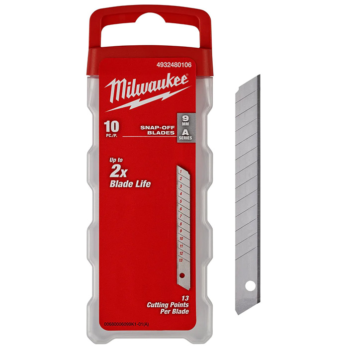Milwaukee nožići za skalpel 9mm 10/1 4932480106
