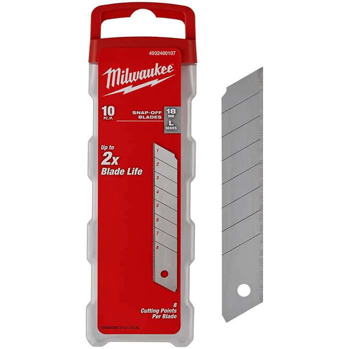 Milwaukee nožići za skalpel 18mm 10/1 4932480107 Milwaukee nožići za skalpel 18mm 10/1 4932480107