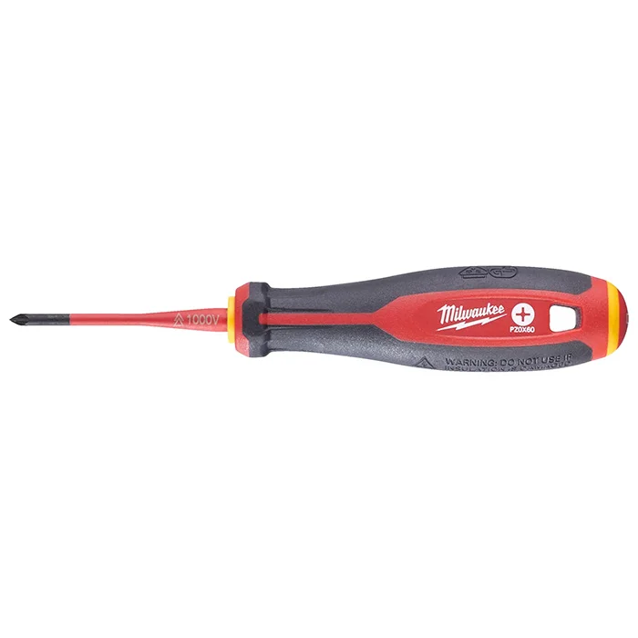 Milwaukee odvijač Tri-Lobe 1000V VDE krstasti PZ0 x 60 mm 4932478724 Milwaukee odvijač Tri-Lobe 1000V VDE krstasti PZ0 x 60 mm 4932478724