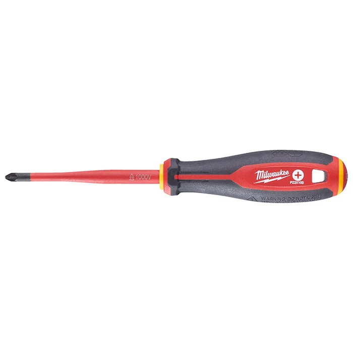 Milwaukee odvijač Tri-Lobe 1000V VDE krstasti PZ2 x 100 mm 4932478726 Milwaukee odvijač Tri-Lobe 1000V VDE krstasti PZ2 x 100 mm 4932478726