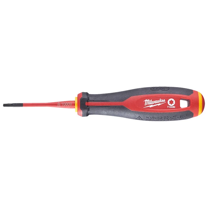 Milwaukee odvijač Tri-Lobe 1000V VDE Torx T10 x 60 mm 4932478728