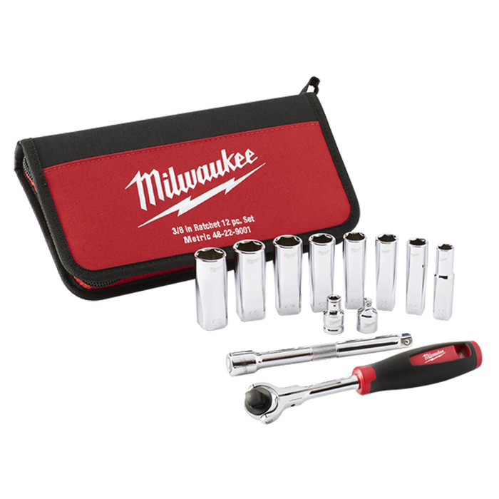 Milwaukee set nasadnih ključeva 3/8 Milwaukee set nasadnih ključeva 3/8