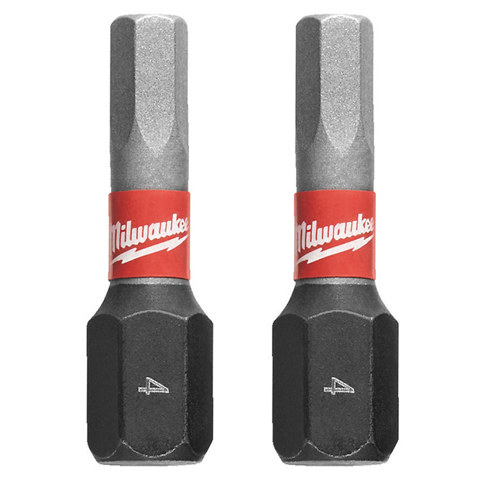 Milwaukee udarni bitsevi HEX 4 x 25mm 1/4 Milwaukee udarni bitsevi HEX 4 x 25mm 1/4