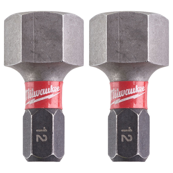 Milwaukee udarni bitsevi HEX 12 x 25mm 1/4