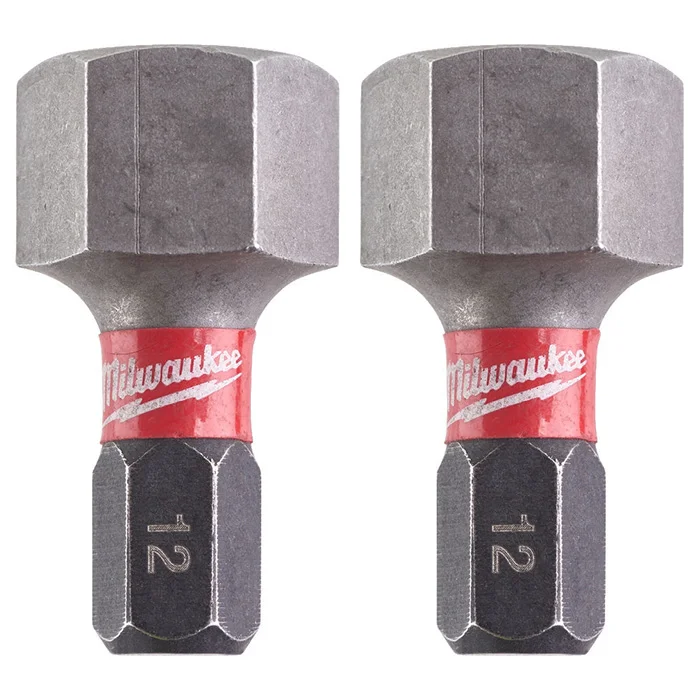 Milwaukee udarni bitsevi HEX 12 x 25mm 1/4 Milwaukee udarni bitsevi HEX 12 x 25mm 1/4