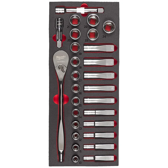 Milwaukee set nasadnih ključeva 1/2 Milwaukee set nasadnih ključeva 1/2