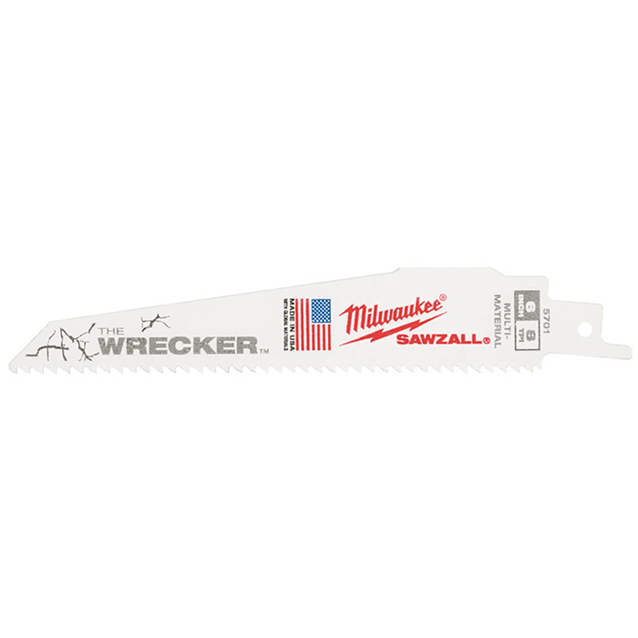 Milwaukee sabljaste testerice 5/1 The Wrecker™ 150mm 48005701 Milwaukee sabljaste testerice 5/1 The Wrecker™ 150mm 48005701