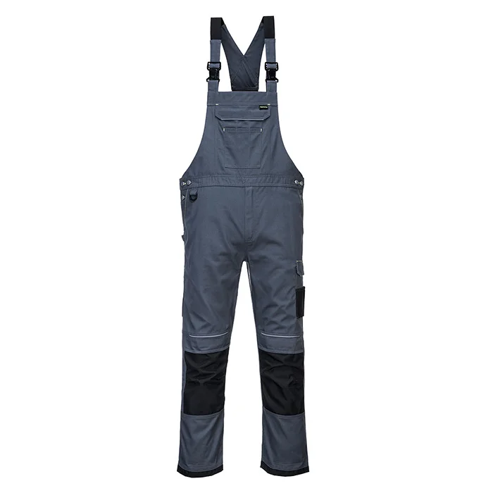 Portwest radne pantalone sa tregerima PW3 PW346 sive