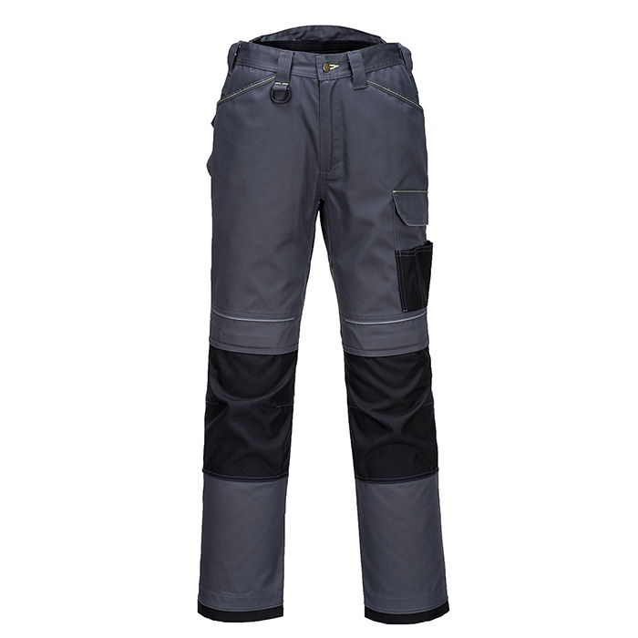 Portwest radne pantalone PW3 T601 sivo/crne