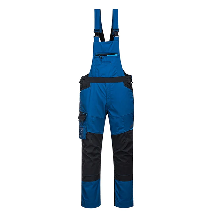 Portwest radne pantalone sa tregerima WX3 T704 persijsko plave Portwest radne pantalone sa tregerima WX3 T704 persijsko plave