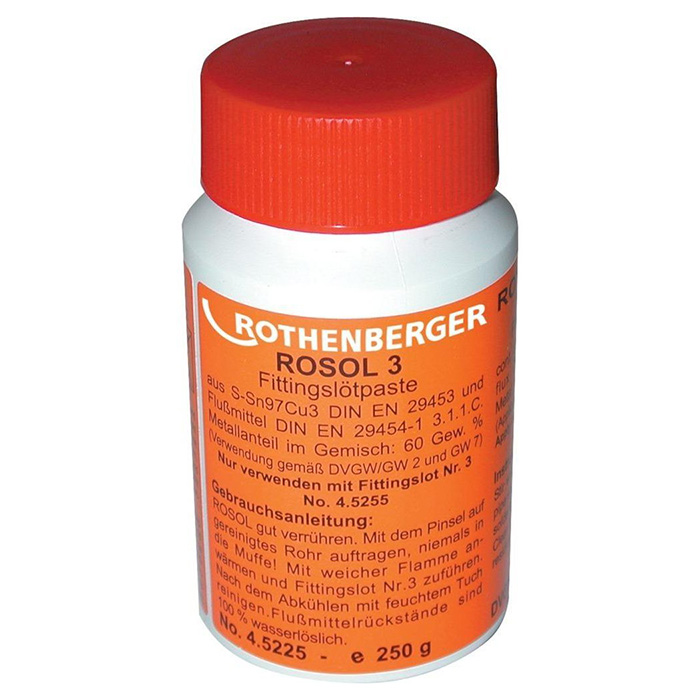 Rothenberger pasta za lem ROSOL 3 250g 45225 Rothenberger pasta za lem ROSOL 3 250g 45225
