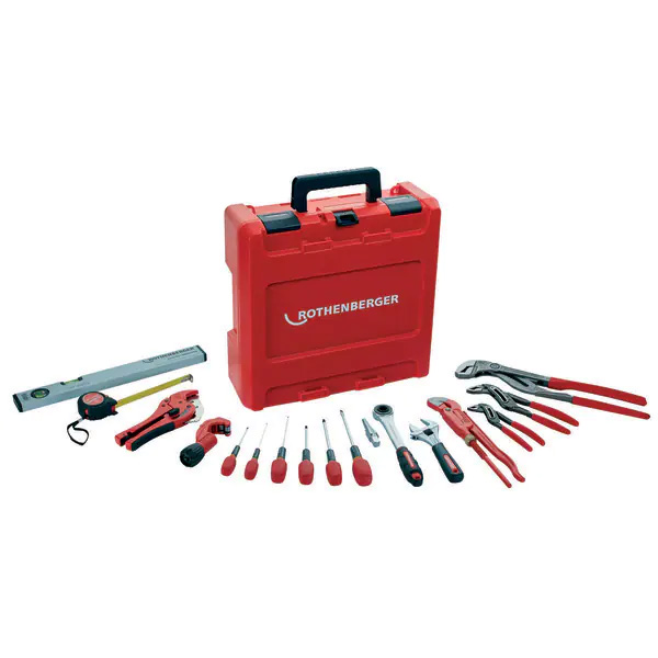 Rothenberger set vodoinstalaterskog alata 18 kom u ROCASE koferu 1000001955 Rothenberger set vodoinstalaterskog alata 18 kom u ROCASE koferu 1000001955