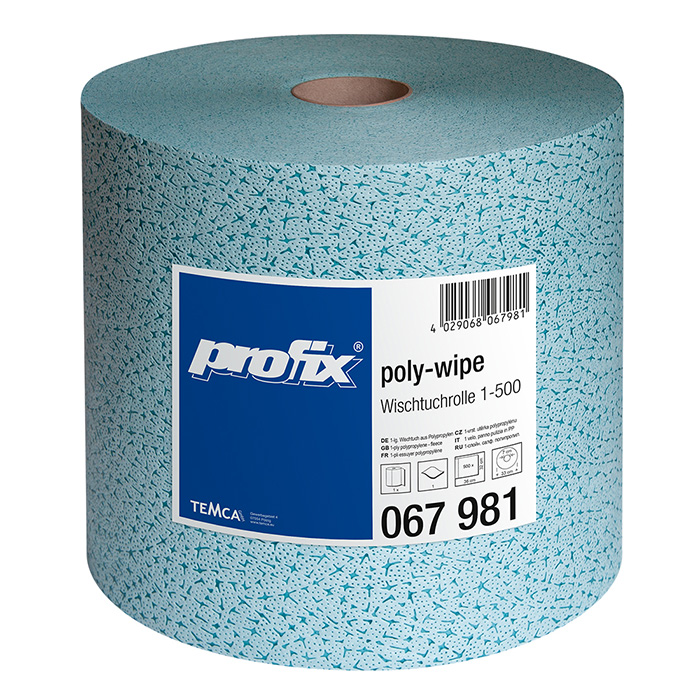 Temca industrijske krpe u rolni Profix Poly-wipe 500 listova 32x36cm TEMCA-067981 Temca industrijske krpe u rolni Profix Poly-wipe 500 listova 32x36cm TEMCA-067981