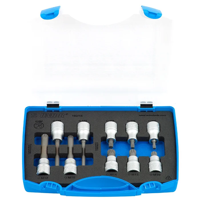 Unior ključevi nasadni sa ZX profilom, prihvat 1/2