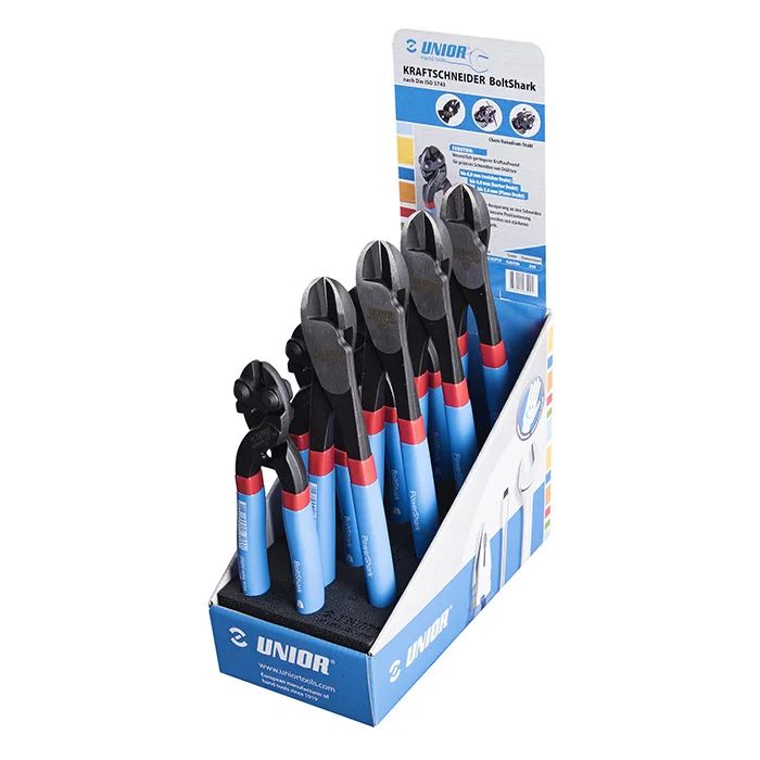 Unior sečice Powershark i BoltShark  na kartonskom stalku 467.469SHARK/4DPST 627664 Unior sečice Powershark i BoltShark  na kartonskom stalku 467.469SHARK/4DPST 627664