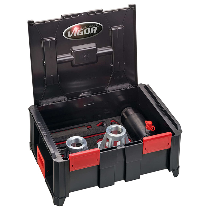 Vigor set alata za stiskanje pogonskih osovina u Multibox kutiji V5168 Vigor set alata za stiskanje pogonskih osovina u Multibox kutiji V5168