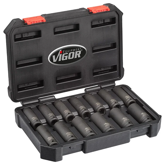 Vigor set dubokih kovanih gedora 1/2 Vigor set dubokih kovanih gedora 1/2