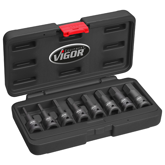 Vigor set kovanih inbus gedora 1/2 Vigor set kovanih inbus gedora 1/2