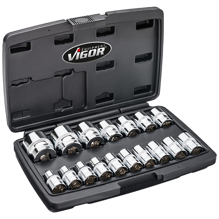 Vigor set dvanaestougaonih gedora 1/2 Vigor set dvanaestougaonih gedora 1/2