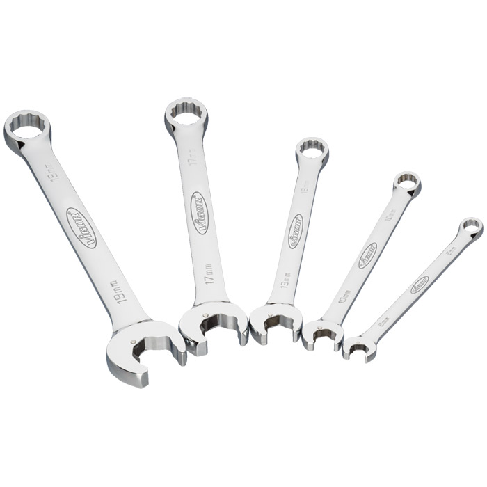 Vigor set okasto-viljuškastih ključeva - brzih 8-19mm 5 kom VI-V4951 Vigor set okasto-viljuškastih ključeva - brzih 8-19mm 5 kom VI-V4951