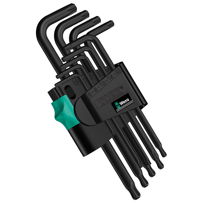 Wera set Torx ključeva T8-40 967PKL/9 Torx 05024242001 Wera set Torx ključeva T8-40 967PKL/9 Torx 05024242001