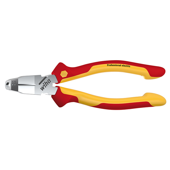 Wiha klešta za skidanje izolacije TriCut Professional VDE 170mm W38552 Wiha klešta za skidanje izolacije TriCut Professional VDE 170mm W38552