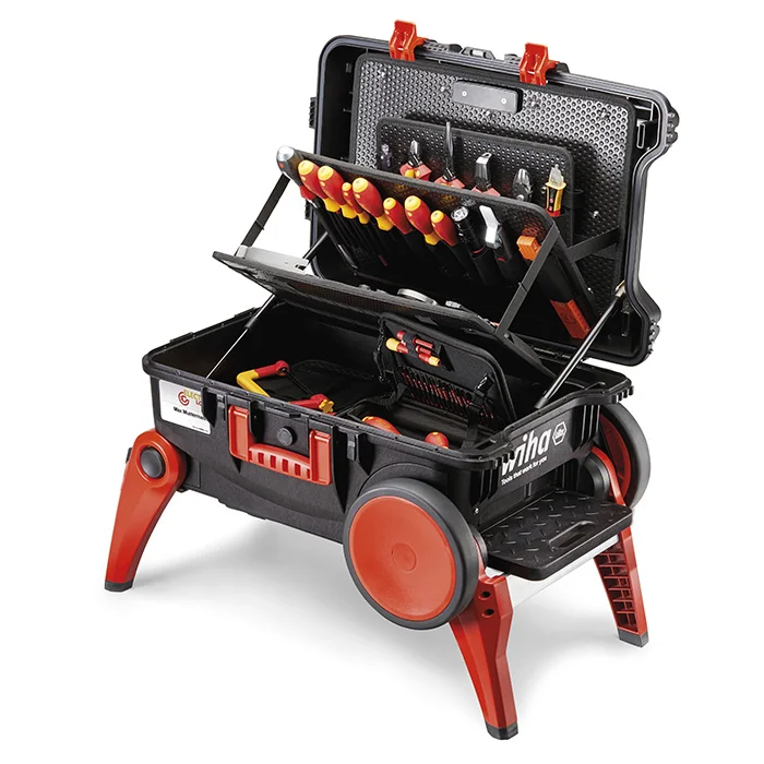 Wiha set od 100 alata za električare u koferu XXL III Electric W44128 Wiha set od 100 alata za električare u koferu XXL III Electric W44128