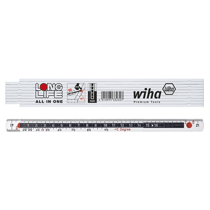 Wiha sklopivi metar LongLife All in One 2m W33232 Wiha sklopivi metar LongLife All in One 2m W33232