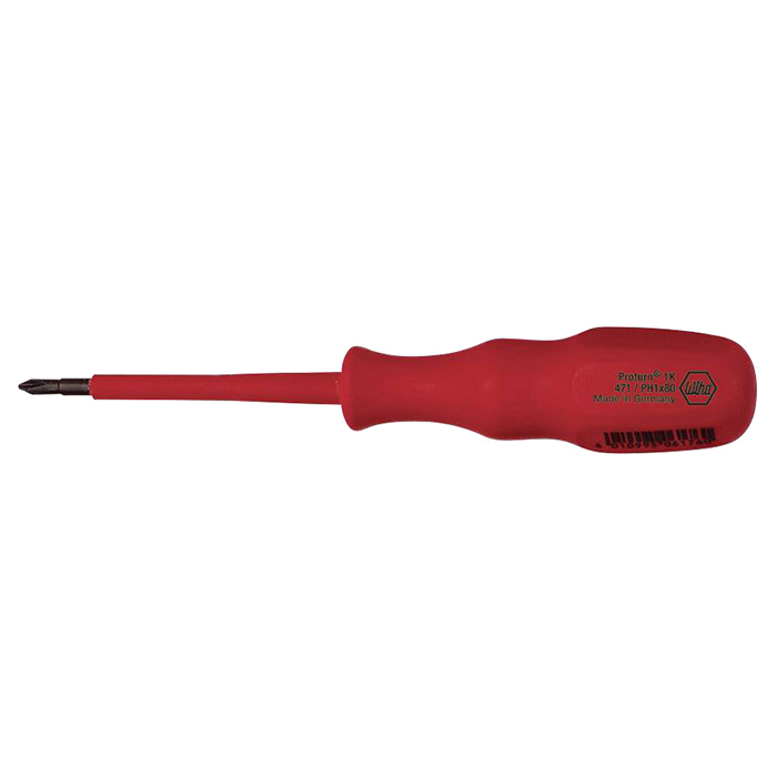Wiha odvijač krstasti izolovani VDE Proturn 1K PH1x80 W06176 Wiha odvijač krstasti izolovani VDE Proturn 1K PH1x80 W06176