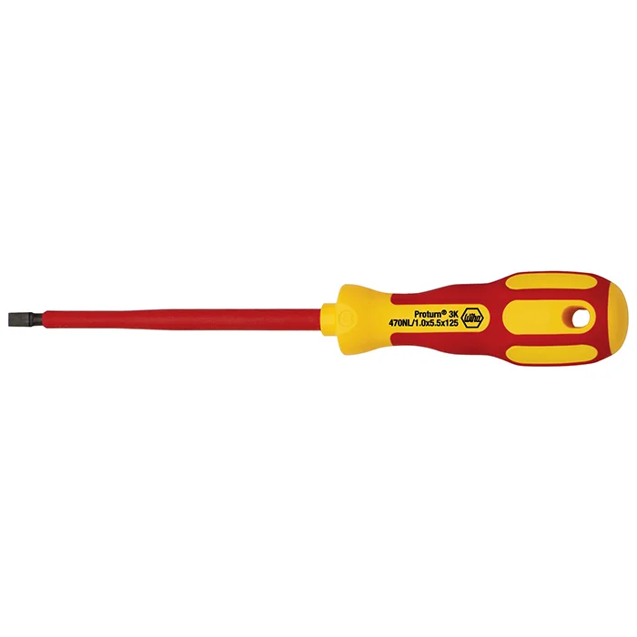 Wiha odvijač ravni VDE Proturn 3K 5.5x125 W25468 Wiha odvijač ravni VDE Proturn 3K 5.5x125 W25468