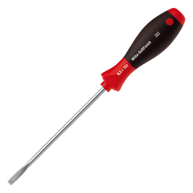 Wiha odvijač ravni SoftFinish 6.5x150 W00703 Wiha odvijač ravni SoftFinish 6.5x150 W00703