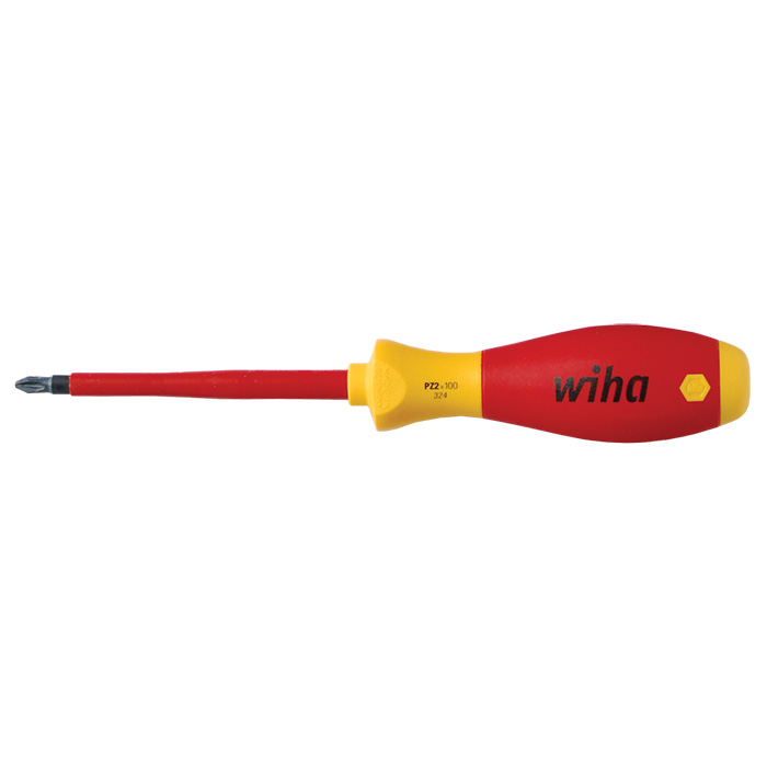 Wiha odvijač krstasti VDE SoftFinish PZ2x100 W00879 Wiha odvijač krstasti VDE SoftFinish PZ2x100 W00879