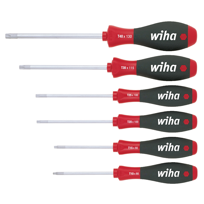 Wiha komplet Torx odvijača SoftFinish 6 kom W07155