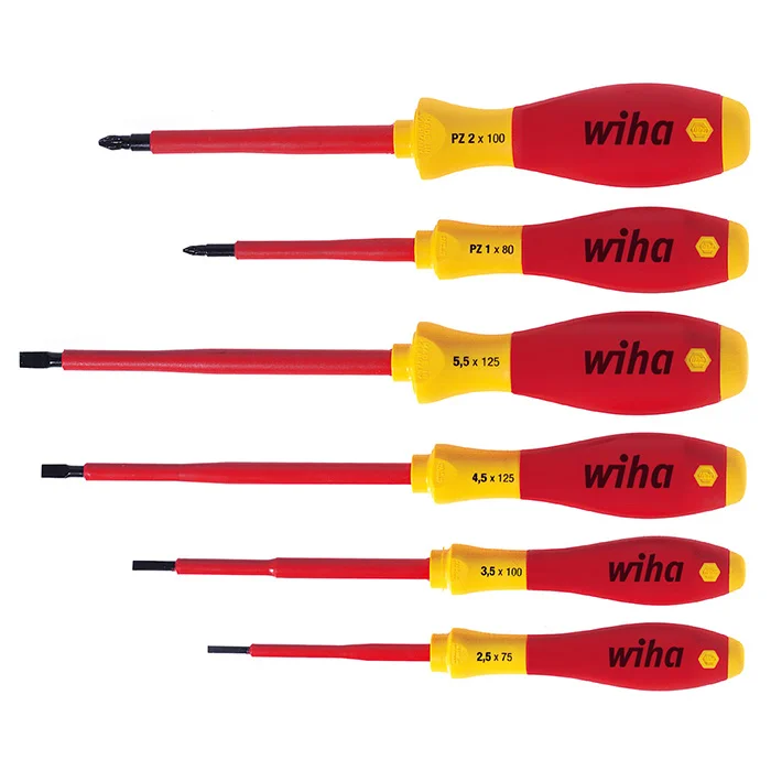 Wiha komplet odvijača VDE SoftFinish 6 kom W25477 Wiha komplet odvijača VDE SoftFinish 6 kom W25477