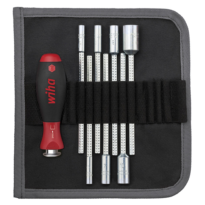 Wiha set System 6 - odvijač ručica sa umetcima 7kom W27712 Wiha set System 6 - odvijač ručica sa umetcima 7kom W27712