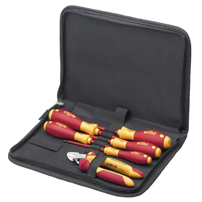 Wiha set izolovanih alata za električare 6kom W33969 Wiha set izolovanih alata za električare 6kom W33969