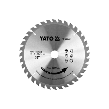 Yato kružna testera za drvo 185x36Tx20mm 8YT60622 Yato kružna testera za drvo 185x36Tx20mm 8YT60622
