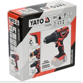 Yato aku bušilica 18V YT-82783 Yato aku bušilica 18V YT-82783