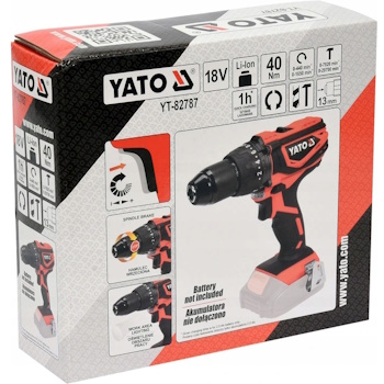 Yato aku udarna bušilica 18V YT-82787 Yato aku udarna bušilica 18V YT-82787