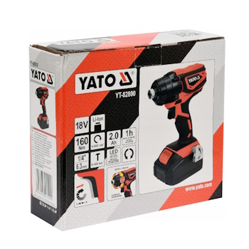 Yato aku udarni odvijač 18V 1x2Ah YT-82800 Yato aku udarni odvijač 18V 1x2Ah YT-82800