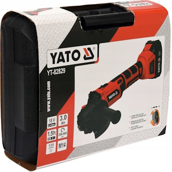 Yato aku ugaona brusilica 18V 1x3Ah YT-82829 Yato aku ugaona brusilica 18V 1x3Ah YT-82829