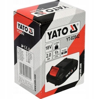 Yato baterija 18V Li-ion 2Ah YT-82842 Yato baterija 18V Li-ion 2Ah YT-82842