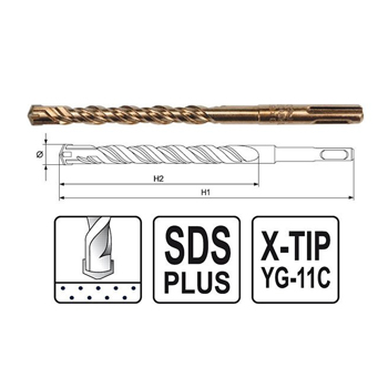 Yato burgija za beton SDS+ 8x160/95 YT-4205-1