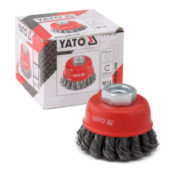 Yato čelična četka fi 60mm-M14 YT-4767 Yato čelična četka fi 60mm-M14 YT-4767