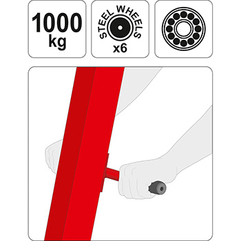 Yato kranska dizalica 1000kg YT-55556-3