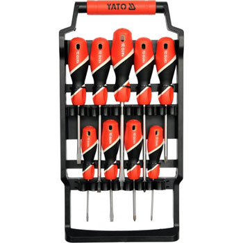 Yato garnitura R+K odvijača 9 delova YT-25968 Yato garnitura R+K odvijača 9 delova YT-25968