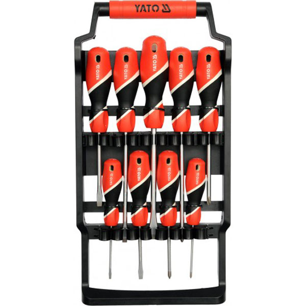 Yato garnitura R+K odvijača 9 delova YT-25968 Yato garnitura R+K odvijača 9 delova YT-25968