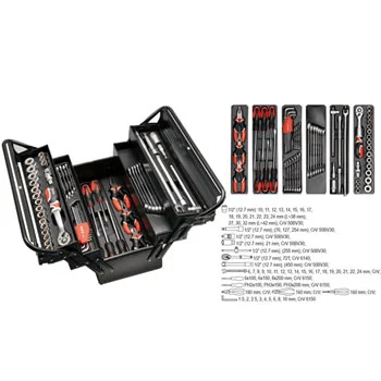 Yato garnitura od 62 alata u metalnoj kutiji YT-3895 Yato garnitura od 62 alata u metalnoj kutiji YT-3895